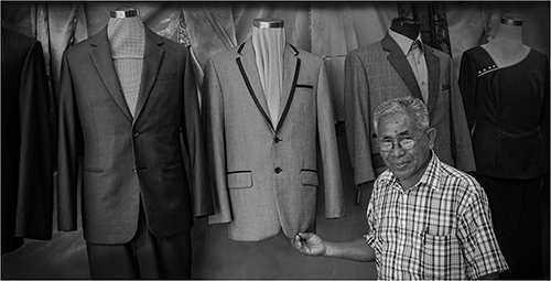 C  SHOWING OFF HIS HOME MADE SUITS - CERI WILLIAMS